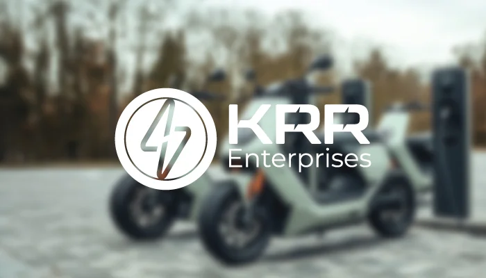 logo design for KRR Enterprises, designed by Swaragh Technologies, the best logo designing company in Bangalore.