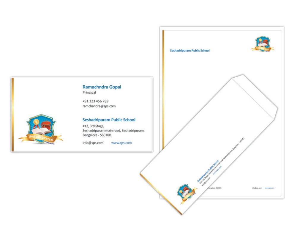 Logo of Seshadripuram Public School